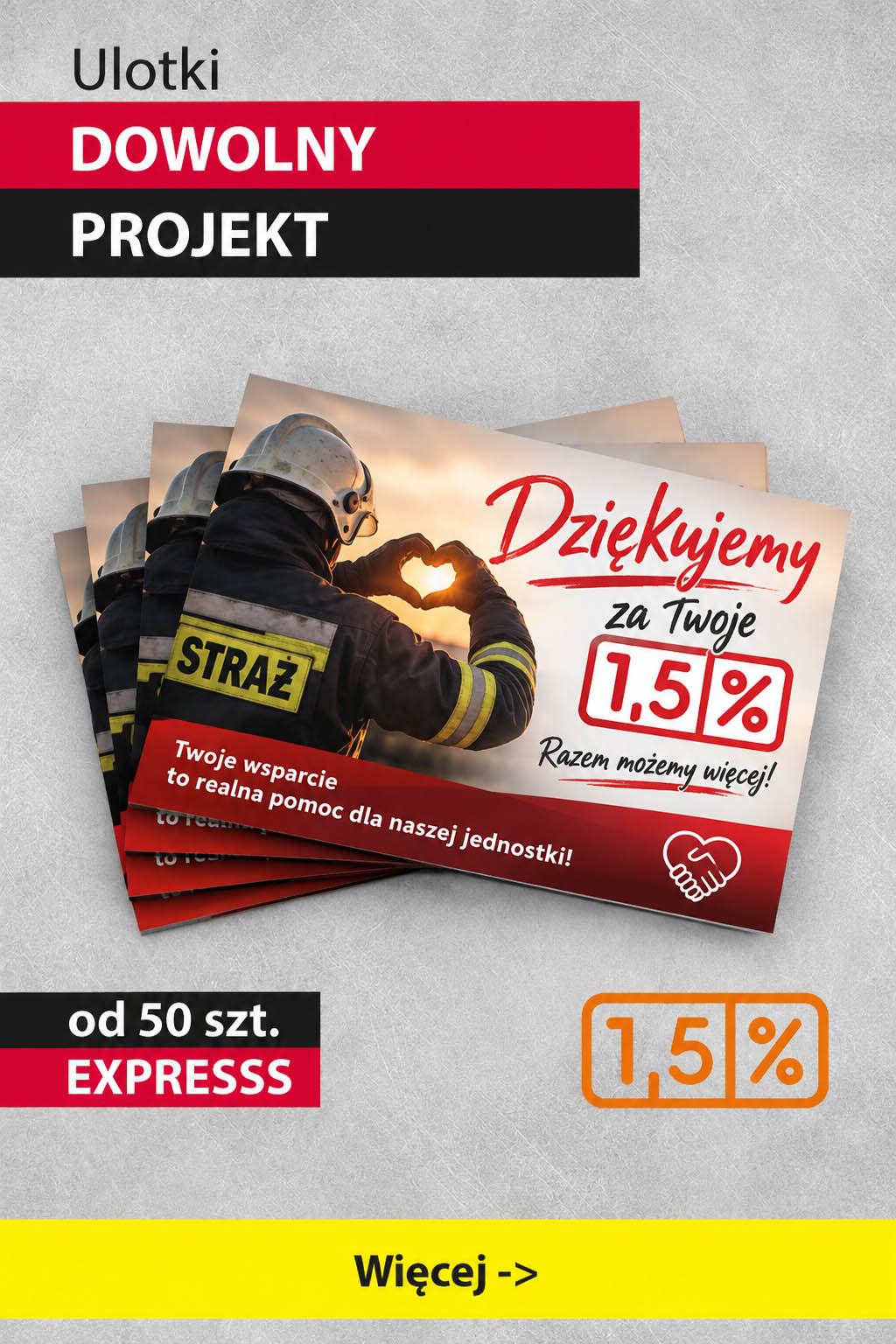 Drukarnia Kalendarzy Strażackich i zaproszeń dla OSP